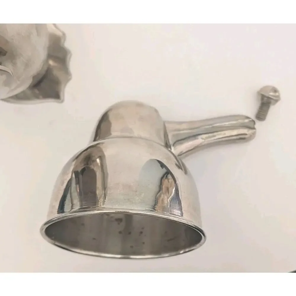 Art Deco Style Penguin Cocktail Shaker Silver Plated Restoration Hardware